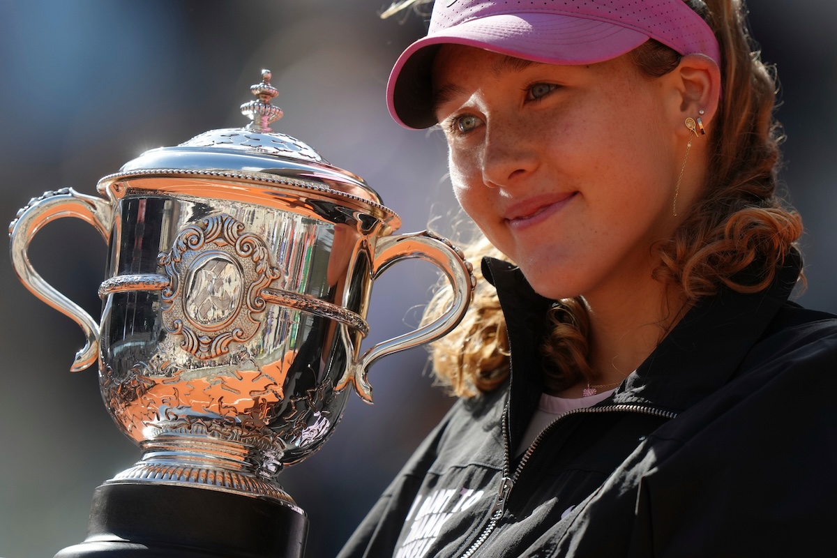 Mirra Andreeva ha vinto il Roland Garros