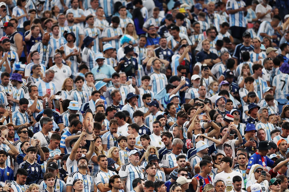 Sta per iniziare Argentina-Egitto