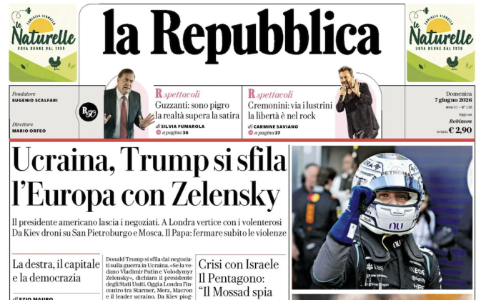 Le prime pagine di oggi