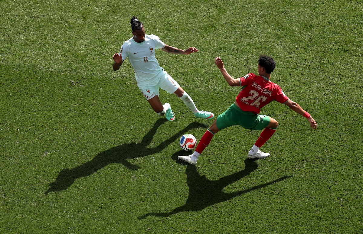 Un primo tempo senza gol, tra Francia e Marocco