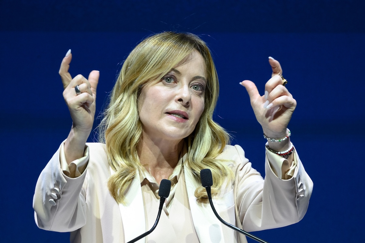 La presidente del Consiglio Giorgia Meloni (Alessandro Di Meo/Ansa)