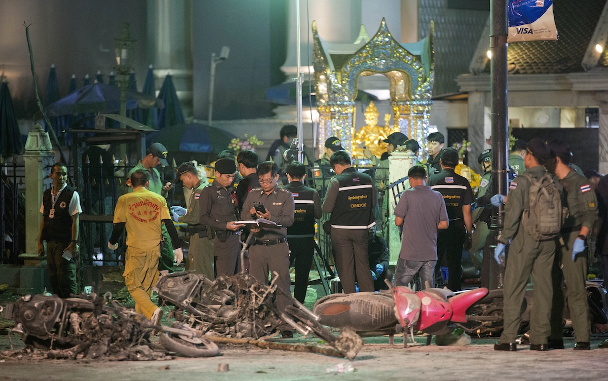 Sono stati condannati a morte due uomini per un attentato del 2015 in un tempio di Bangkok, in Thailandia