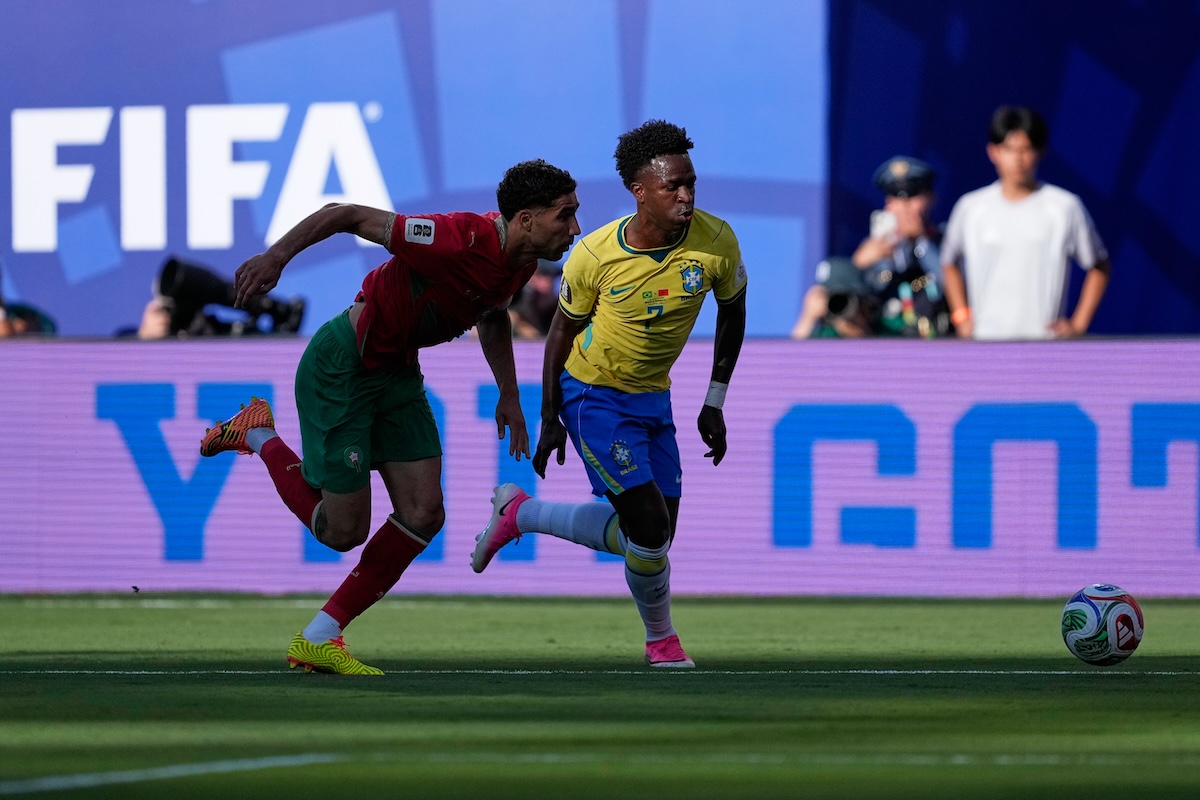 Brasile e Marocco stanno pareggiando 1-1