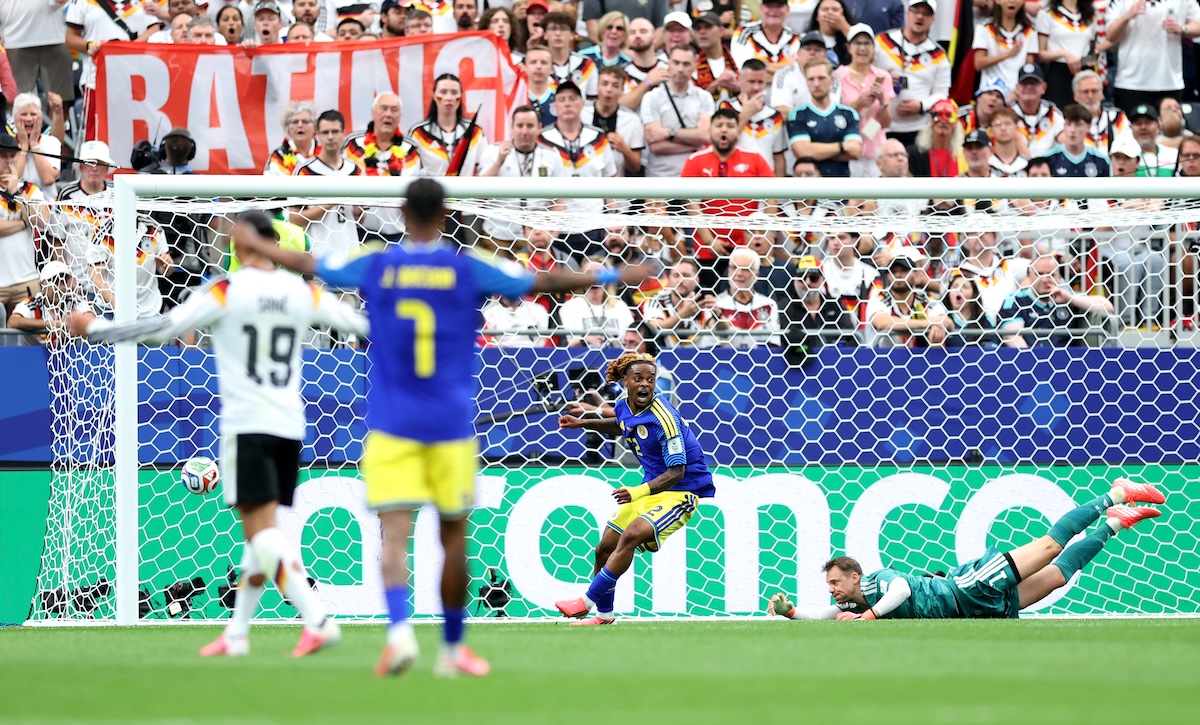Curaçao ha pareggiato contro la Germania: la partita è sull’1-1