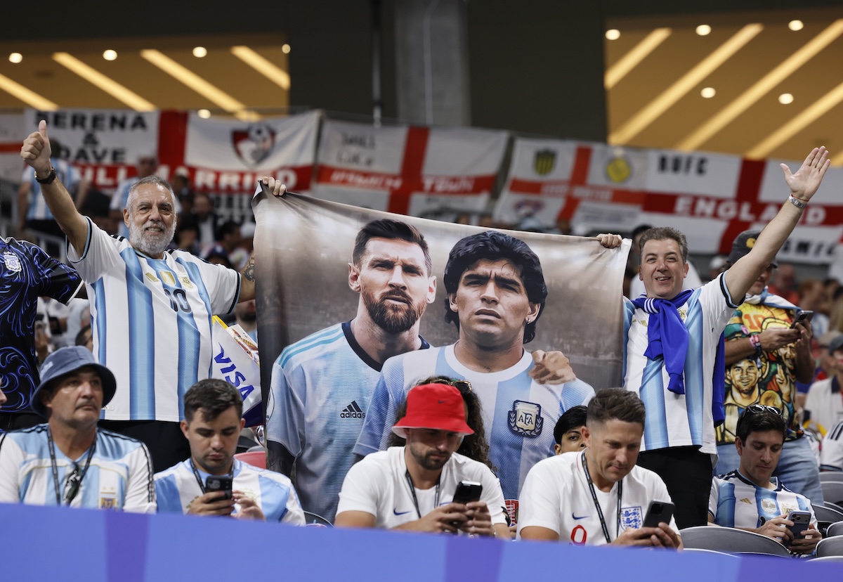 Alle 21 c’è Inghilterra-Argentina