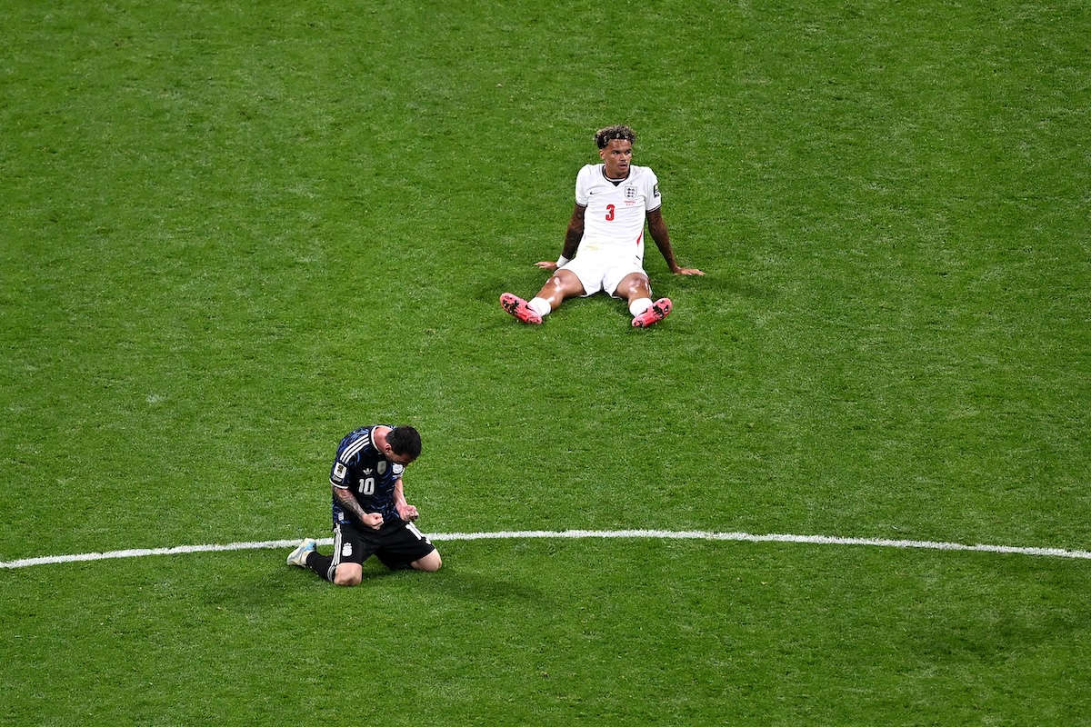 Vittoria da Argentina, sconfitta da Inghilterra