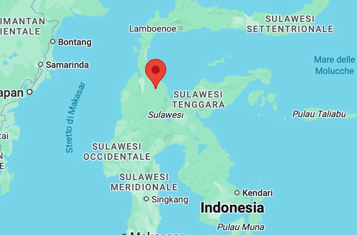 C’è stato un terremoto di magnitudo 6.7 sull’isola di Sulawesi, in Indonesia