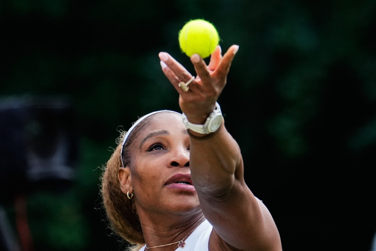 La tennista Serena Williams giocherà il torneo singolare a Wimbledon