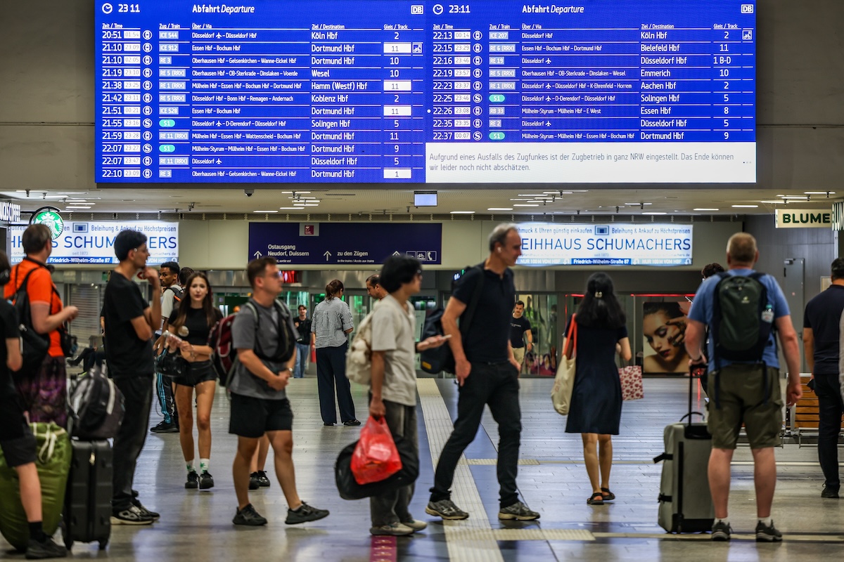 In Germania un guasto ha fermato tutti i treni per ore