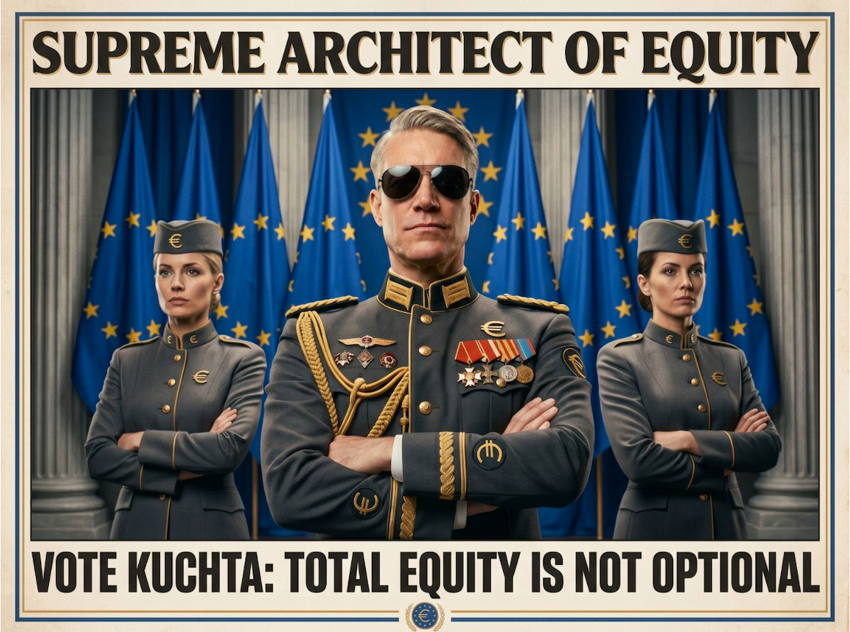 L'immagine fatta con l'IA della campagna (ottenuta dal Post)