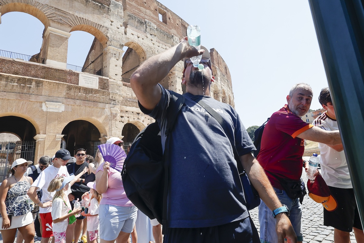 Per oggi e domani è previsto il massimo livello di allerta per il caldo in 18 città italiane