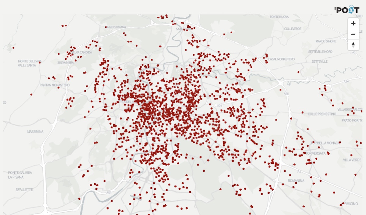 Leggi l'articolo: Le fontanelle nelle grandi città italiane, su una mappa