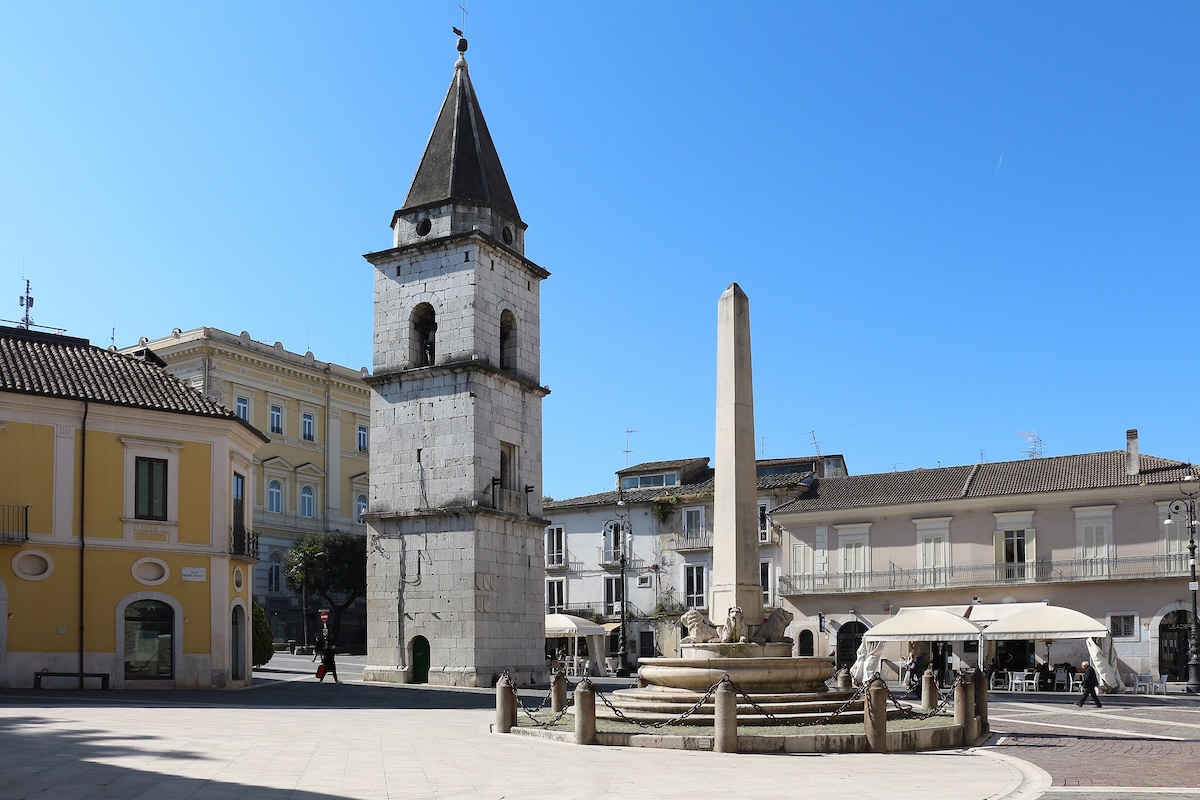 La città più calda nel fine settimana è stata Benevento, alle 15:30
