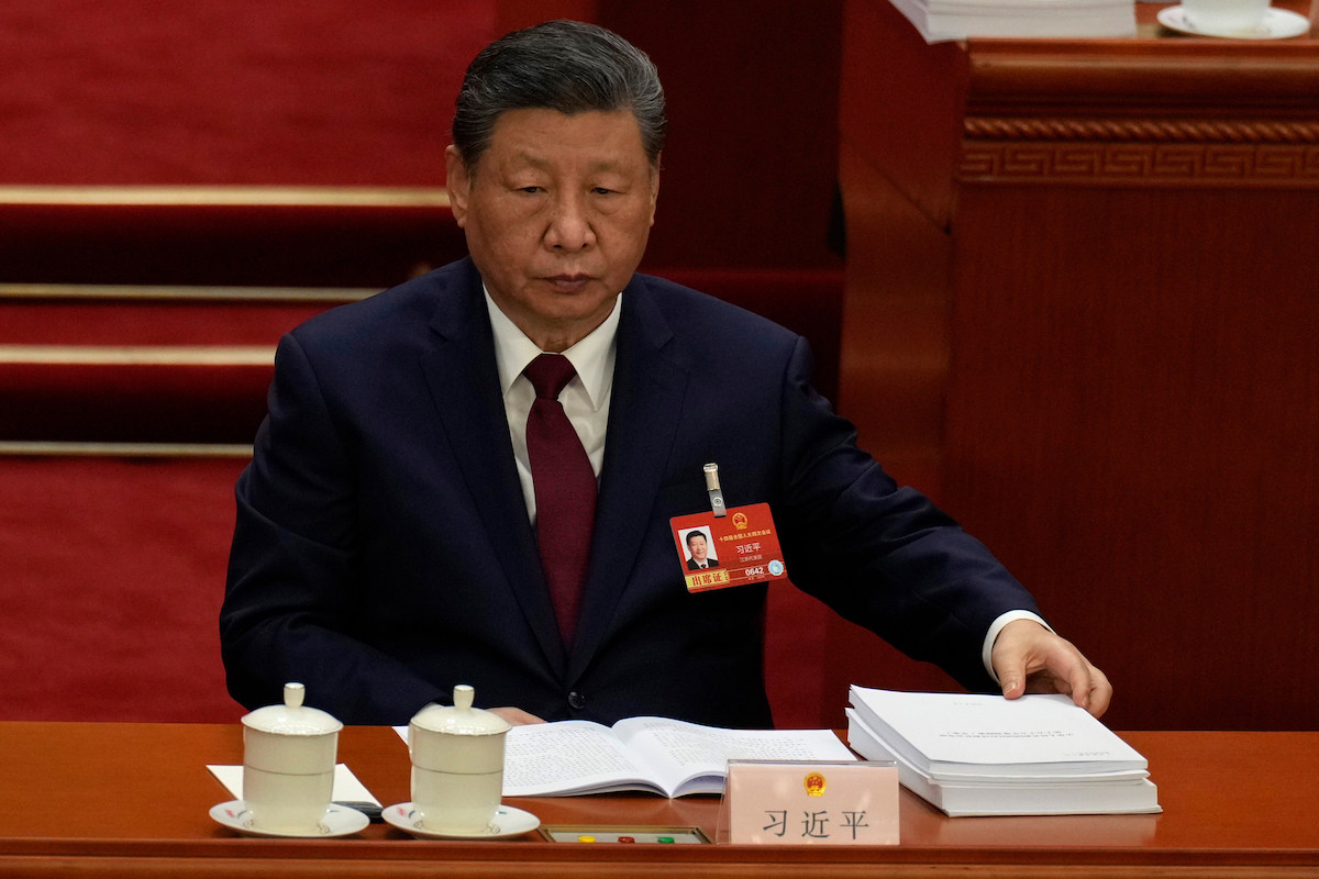 Xi Jinping, marzo 2026 (AP Photo/Ng Han Guan)