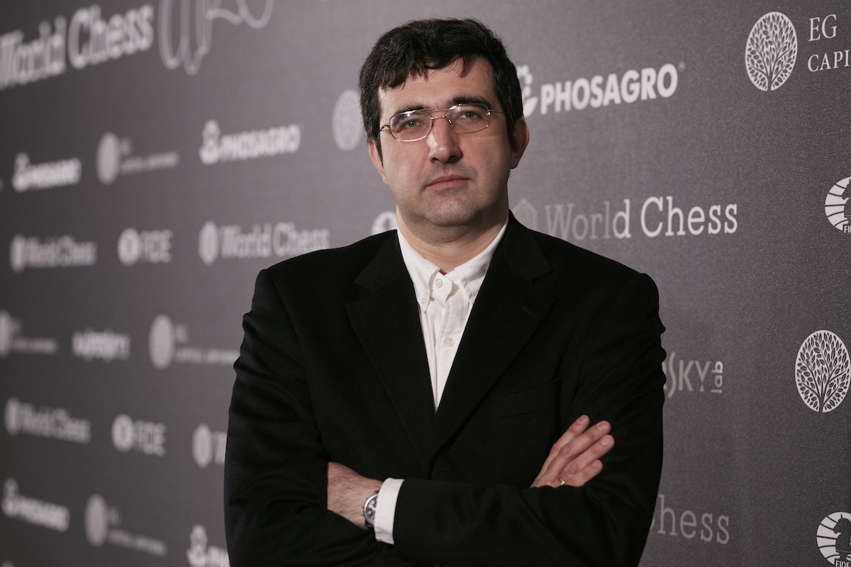 Lo scacchista russo Vladimir Kramnik è stato sospeso per un anno per avere vessato e bullizzato altri giocatori