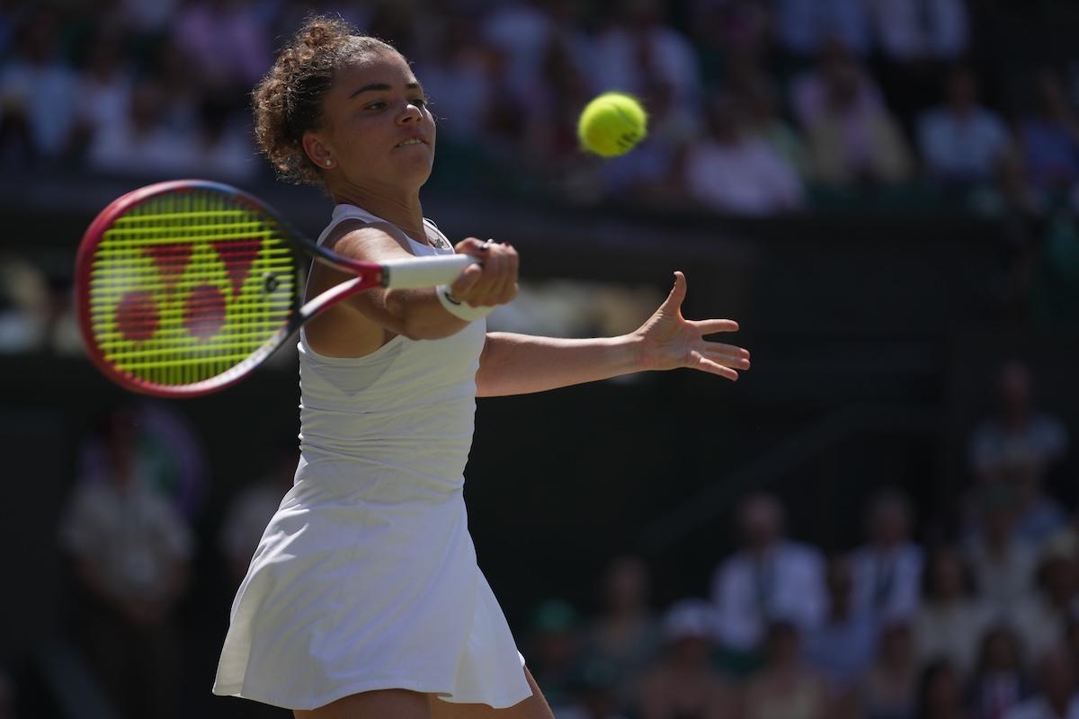 La tennista italiana Jasmine Paolini è stata eliminata ai quarti di finale di Wimbledon