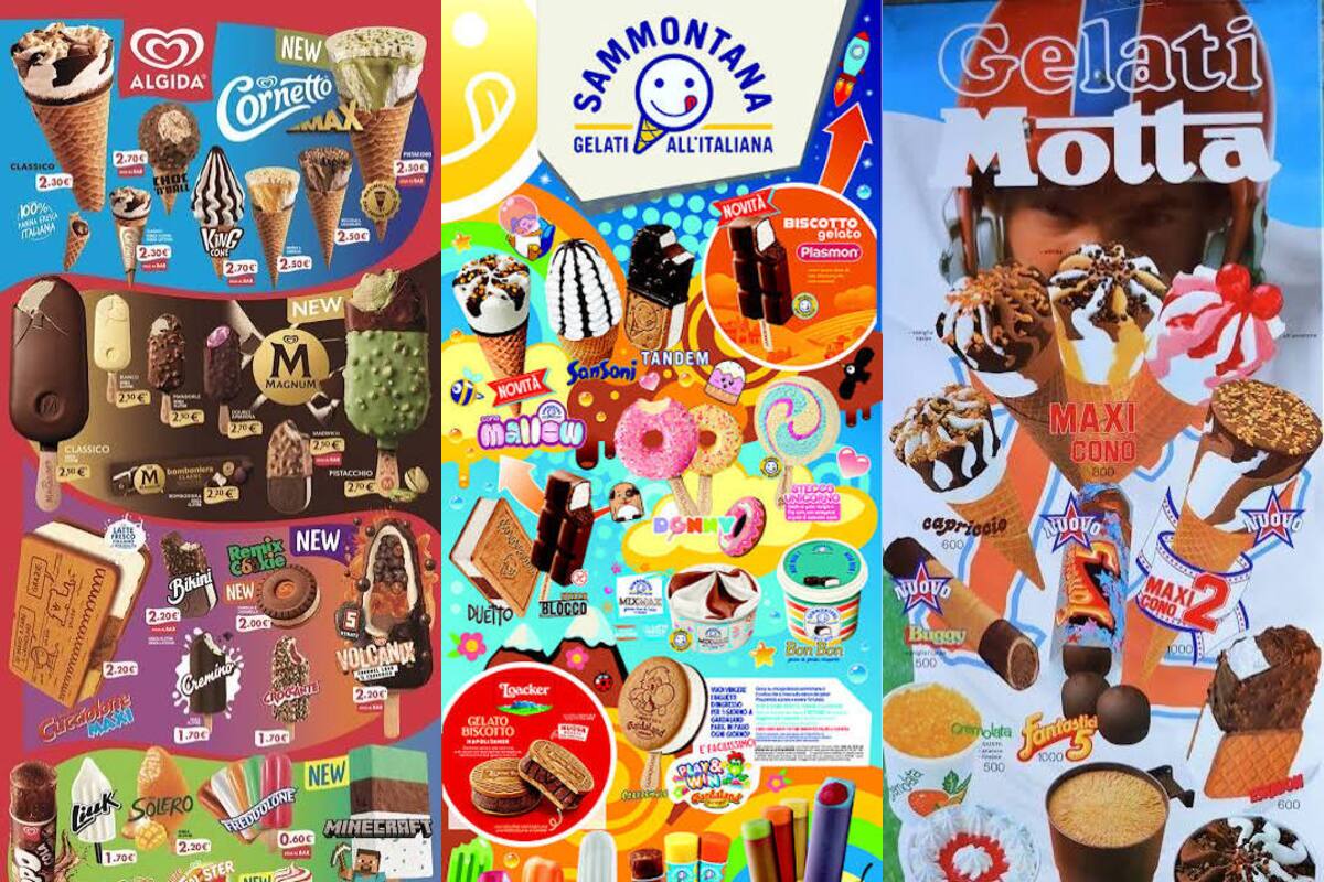 I gelati sono più piccoli e costano di più
