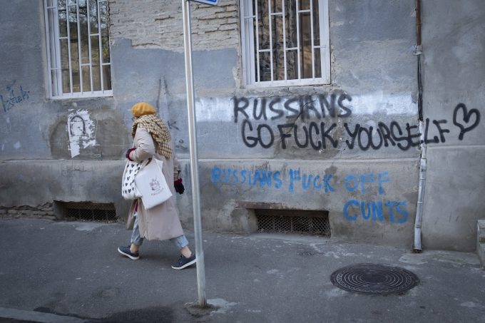 I russi stanno trasformando Tbilisi