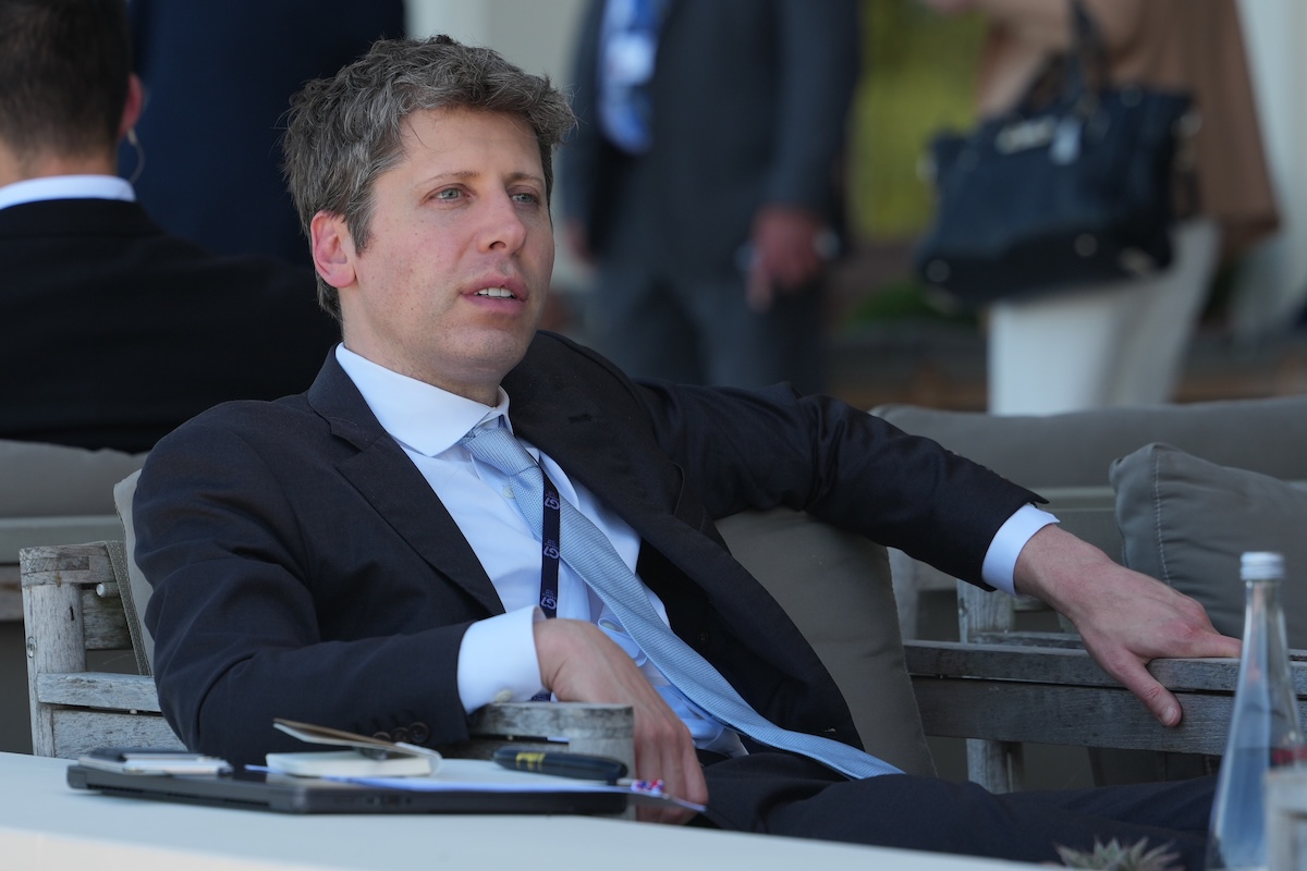 L'amministratore delegato di OpenAI, Sam Altman (AP/Julia Demaree Nikhinson)