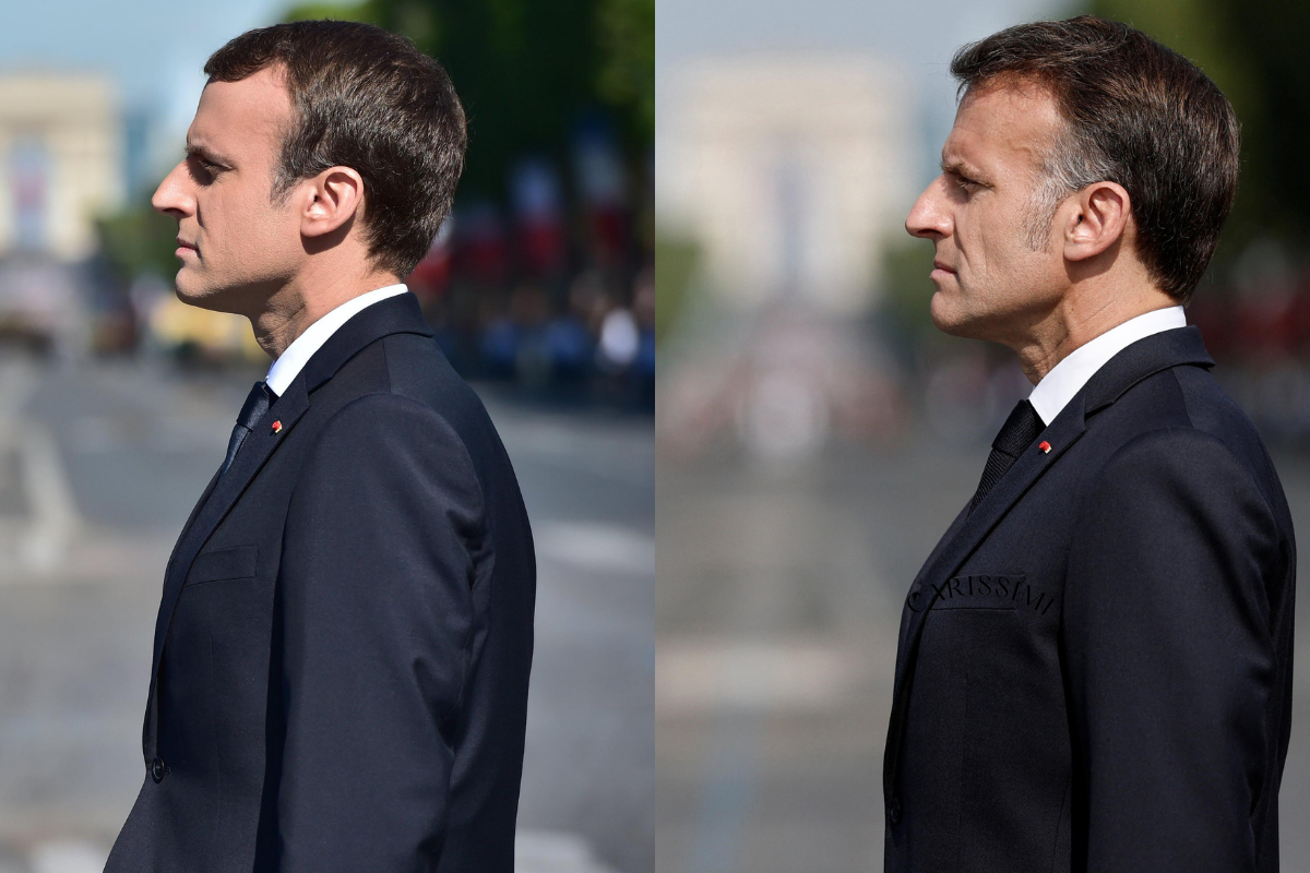 Leggi l'articolo: Stesso presidente francese, stessa posizione, nove anni dopo