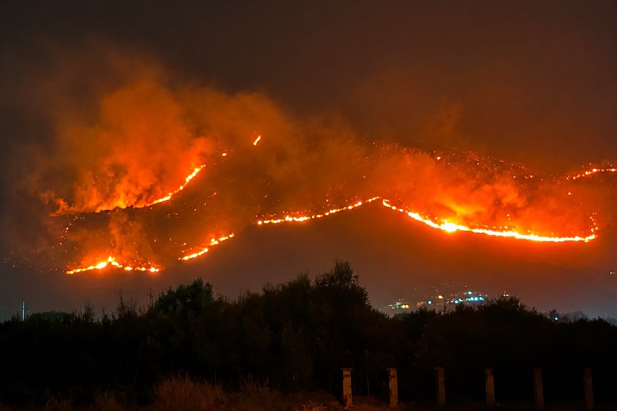 Ci sono incendi in tutta la Sicilia