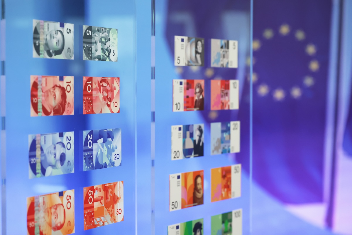 Come potrebbero essere le nuove banconote degli euro