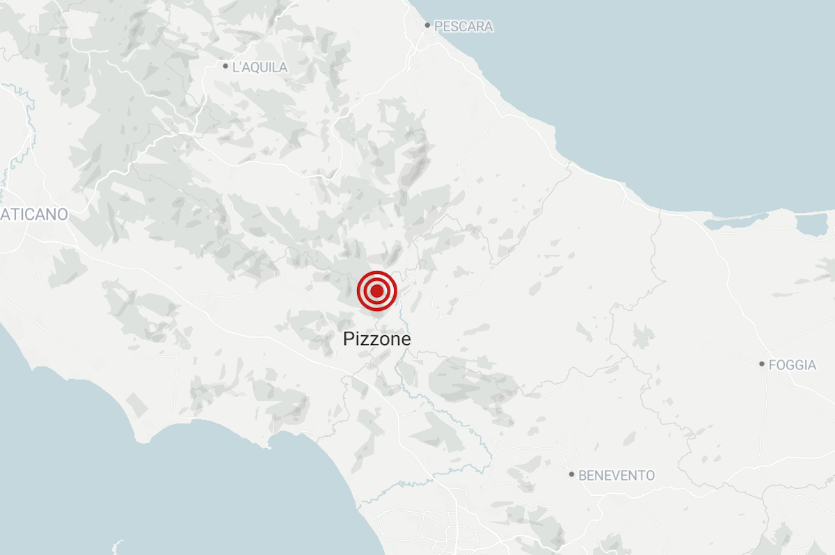 Nella notte c’è stato un terremoto di magnitudo 4.1 in Molise