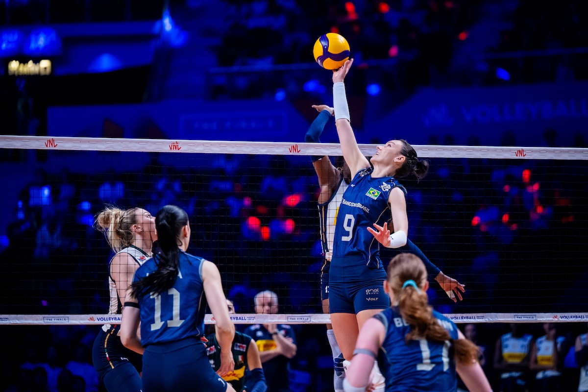 L’Italia femminile di pallavolo è stata eliminata in semifinale di Nations League dal Brasile