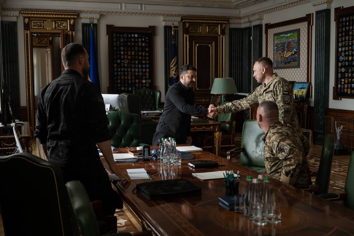 Generale ucraino Mykhailo Drapatyi in un momento cruciale per la guerra contro la Russia