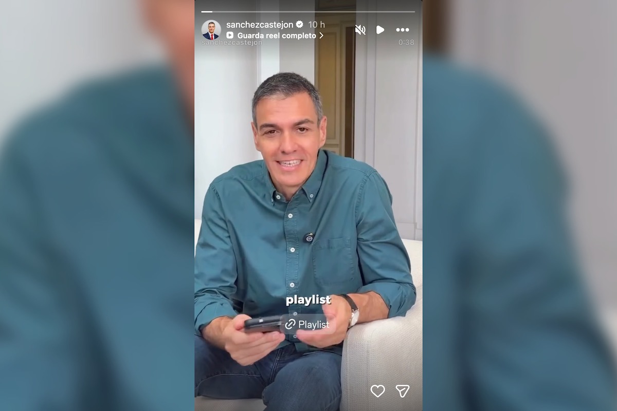 Leggi l'articolo: La playlist di Spotify pubblicata da Pedro Sánchez