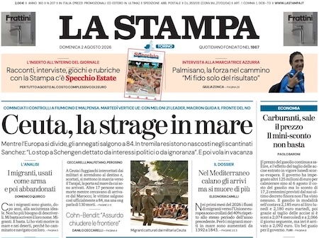 Le prime pagine di oggi