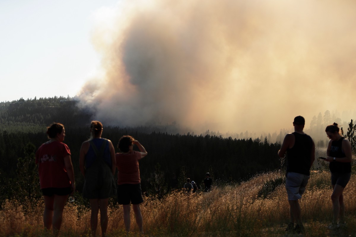 Lo stato di Washington ha dichiarato lo stato di emergenza a causa di oltre dieci incendi