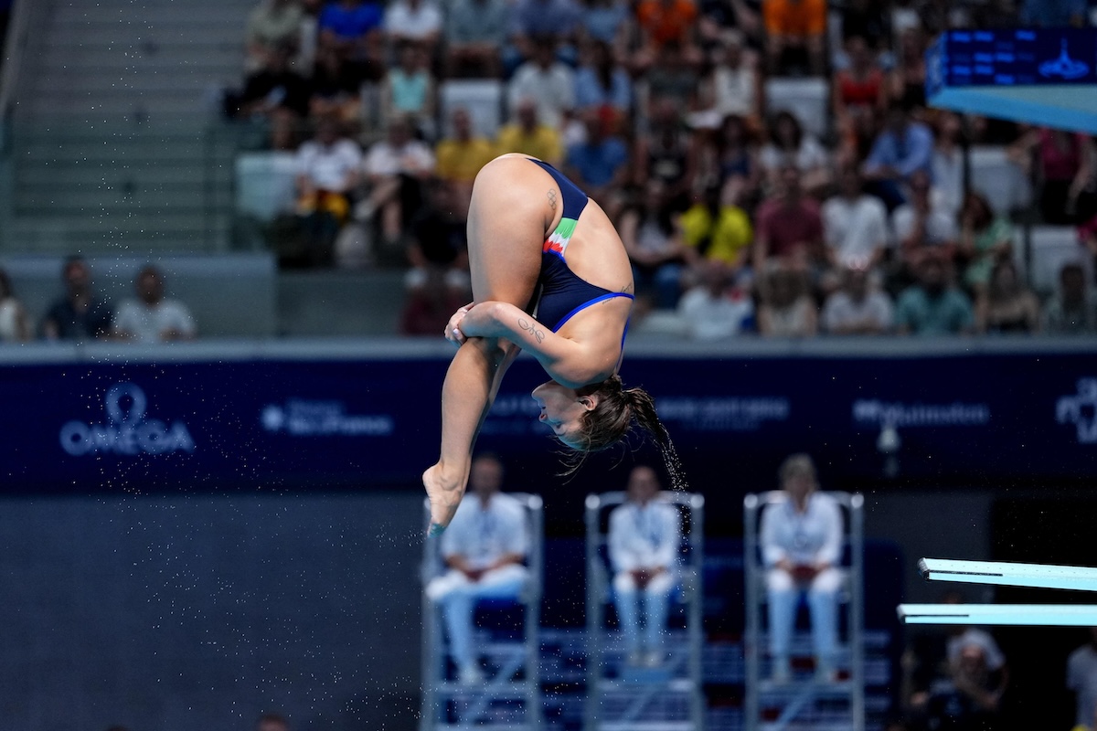 La tuffatrice Chiara Pellacani ha vinto la medaglia d’oro nel trampolino da 3 metri agli Europei
