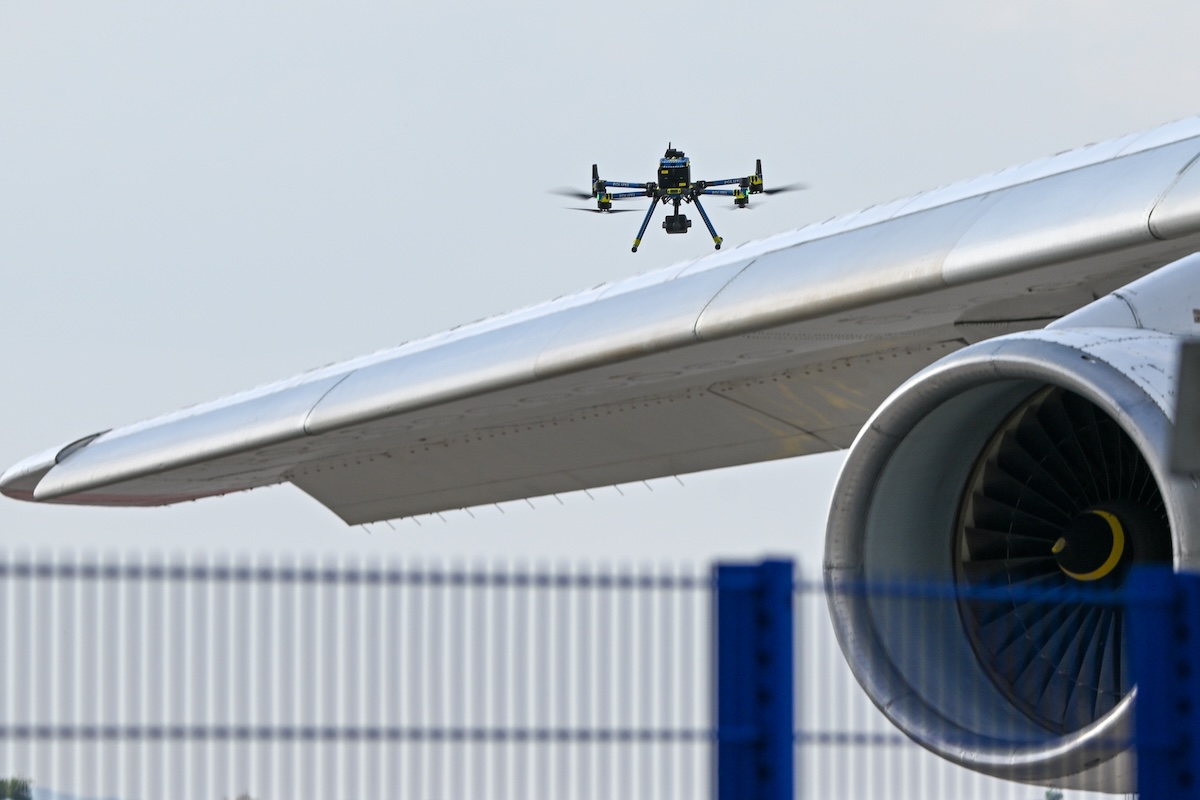 All’aeroporto di Lipsia è stato trovato un drone esplosivo su una pista