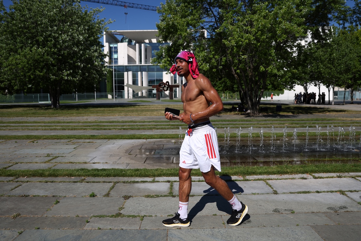 Ma come si fa a correre con questo caldo?