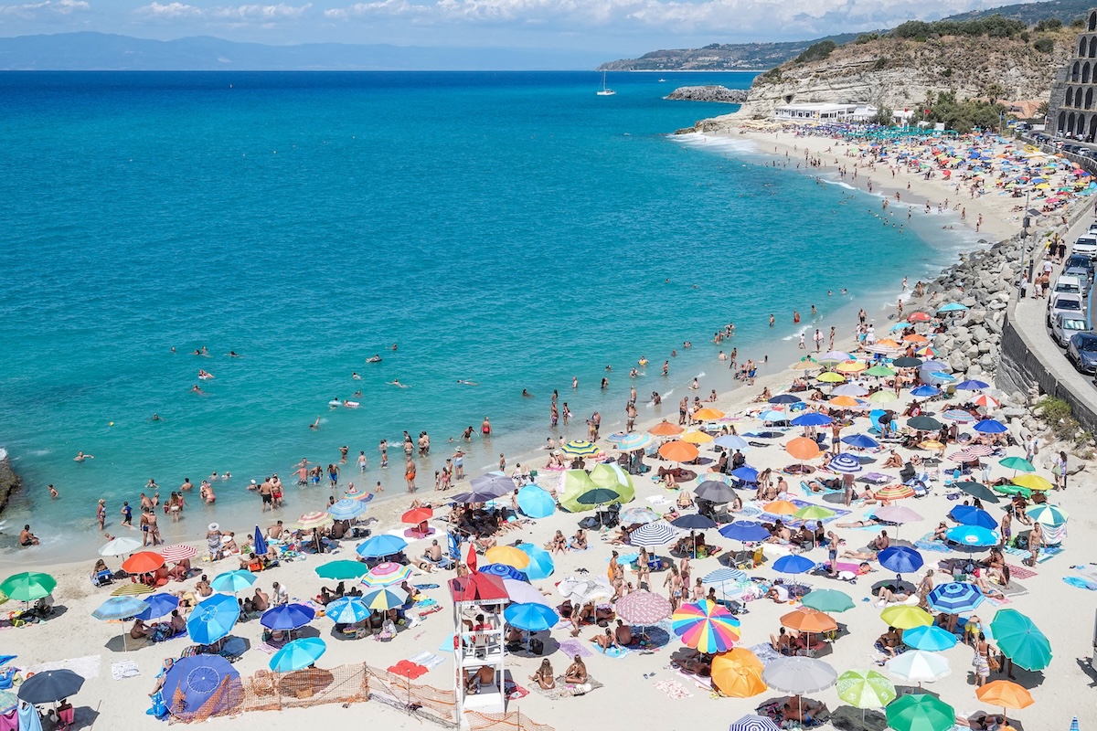 Anche il mare è caldissimo