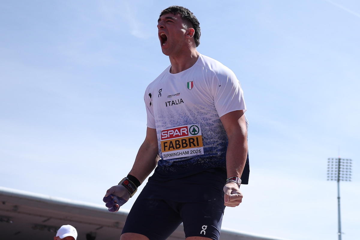 Leonardo Fabbri ha vinto l’oro nel getto del peso agli Europei di atletica leggera