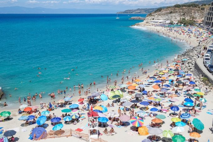 Anche il mare è caldissimo