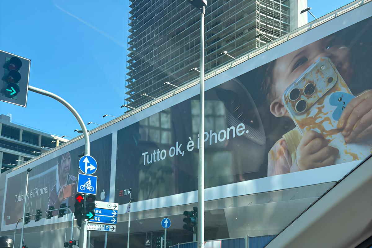 No, non è ok nemmeno se è iPhone