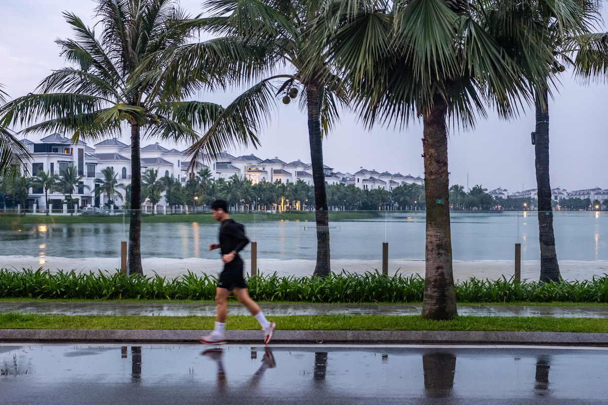 Un quartiere ad Hanoi costruito da Vingroup (Linh Pham/Bloomberg)