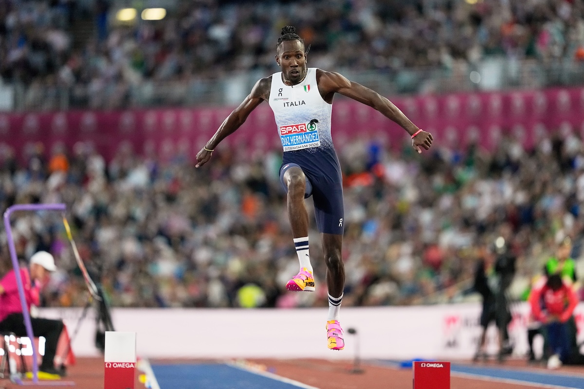 Andy Díaz Hernández ha vinto l’oro agli Europei nel salto triplo