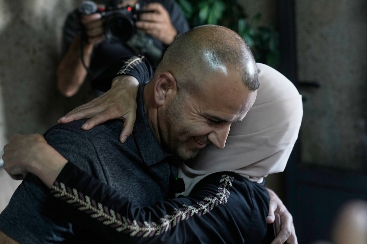 Il ritorno di Loui Ridi a Qusra, 17 agosto 2026 (AP Photo/Majdi Mohammed)
