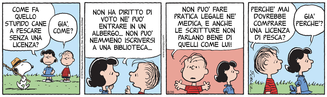 La striscia di oggi