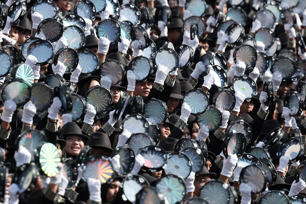 I festeggiamenti per il 69esimo anniversario della Giornata dell'Indipendenza (REUTERS/Hasnoor Hussain)