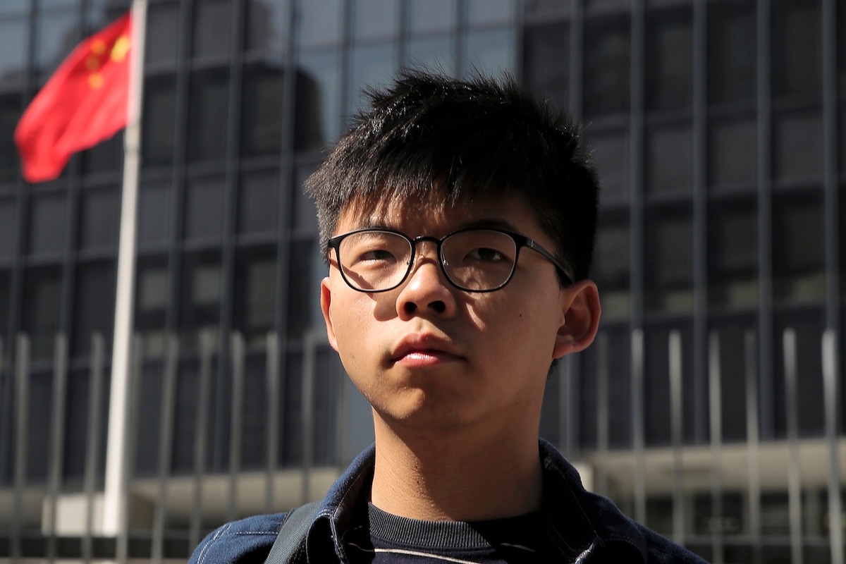Il noto attivista pro-democrazia di Hong Kong Joshua Wong si è dichiarato colpevole di collusione con entità straniere