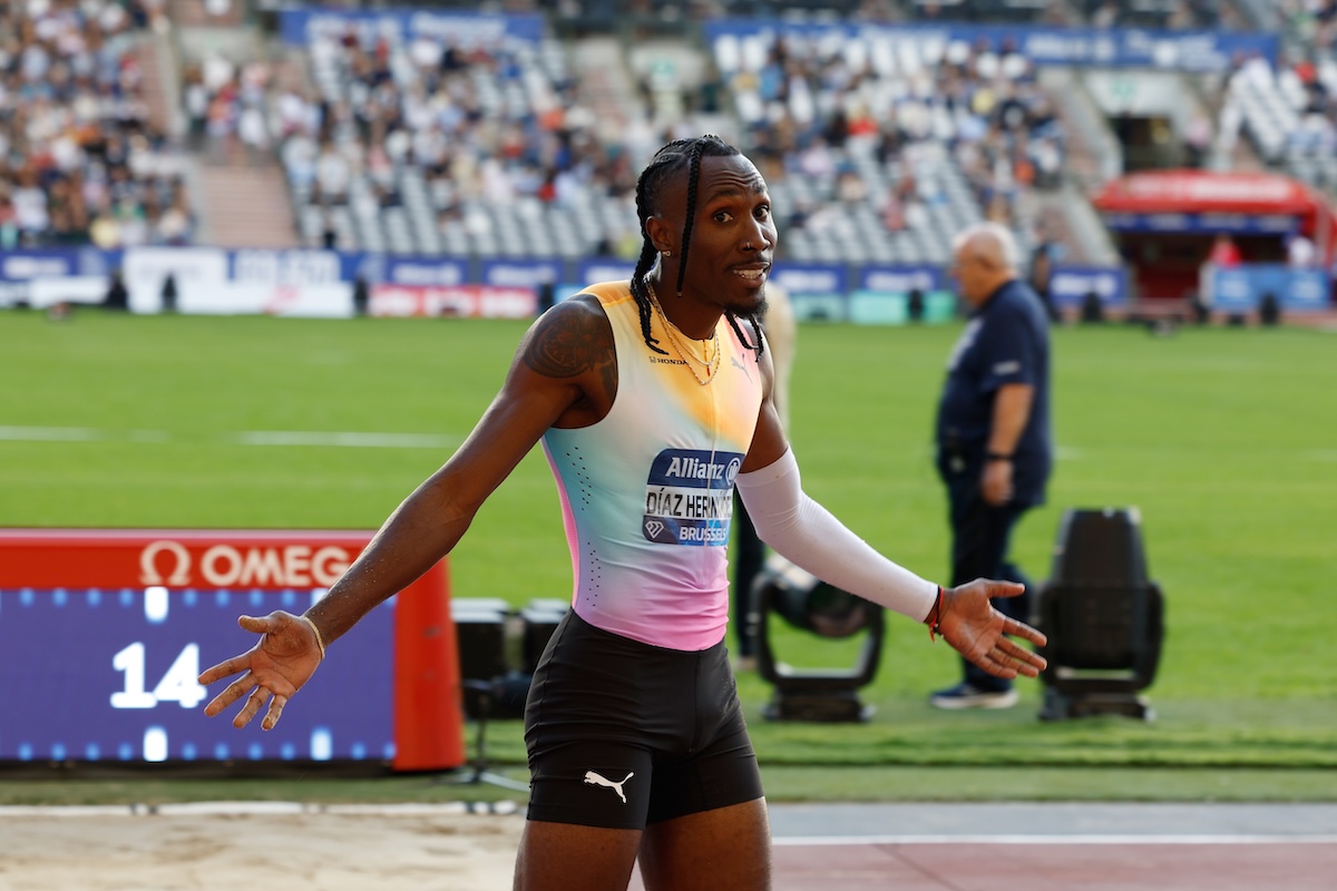 Andy Díaz ha vinto la Diamond League nel salto triplo per la quarta volta