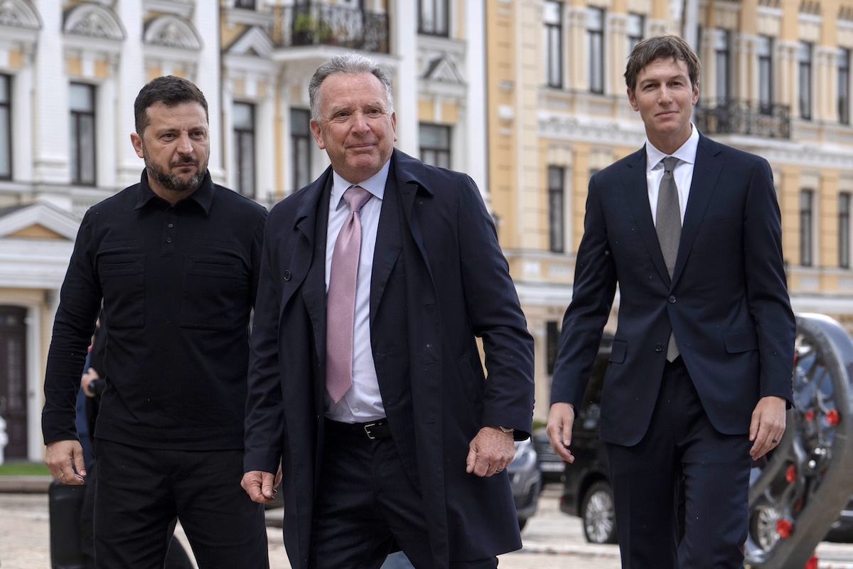 La visita di Jared Kushner e Steve Witkoff a Kyiv