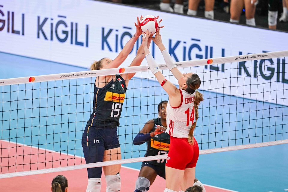 L’Italia ha perso in finale contro la Turchia agli Europei femminili di pallavolo