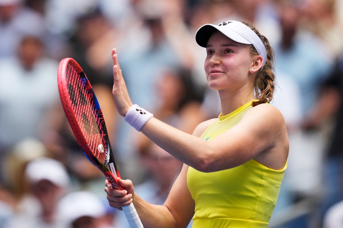 La tennista Elena Rybakina andrà al primo posto della classifica mondiale WTA