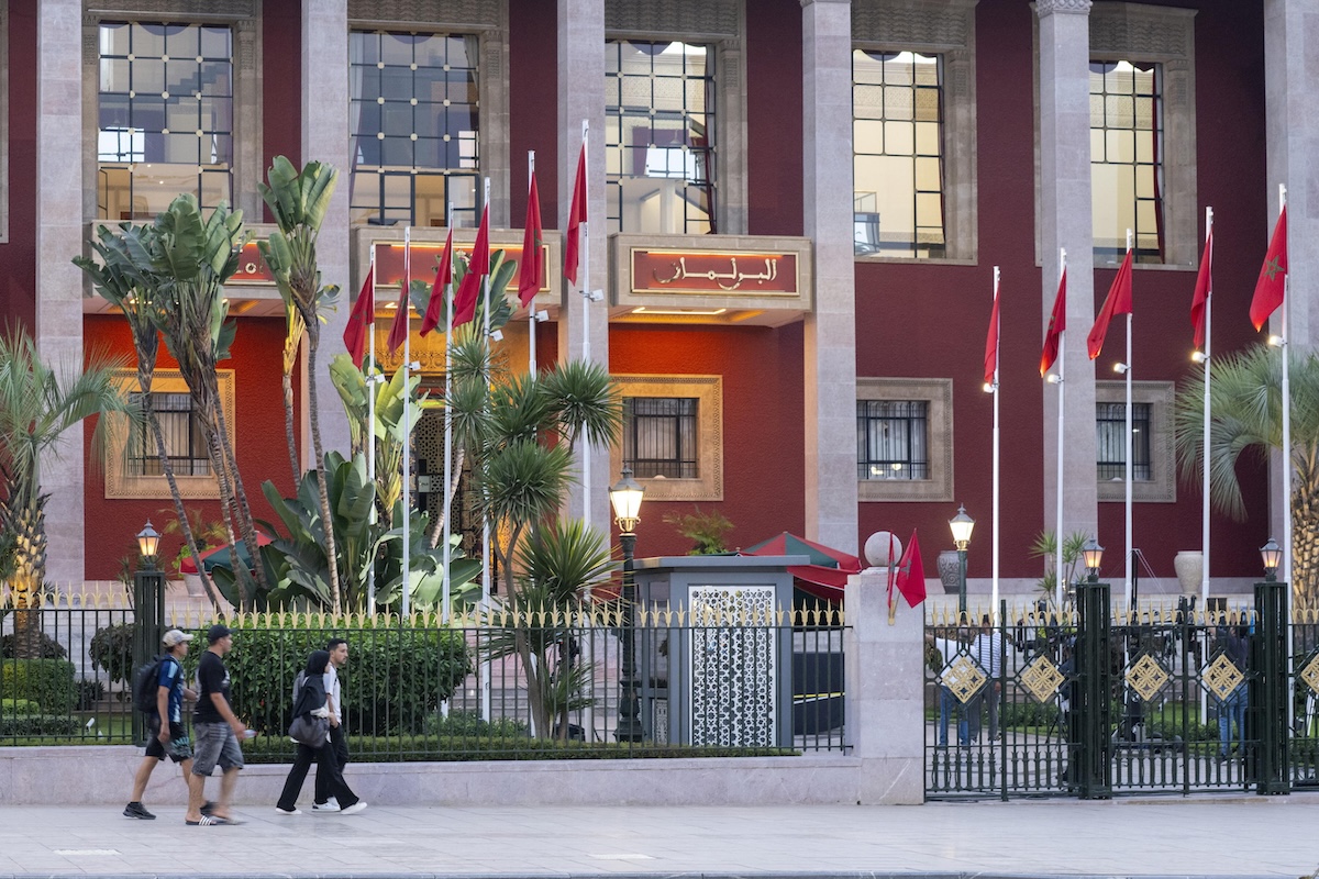 Il parlamento marocchino a Rabat, il 21 settembre